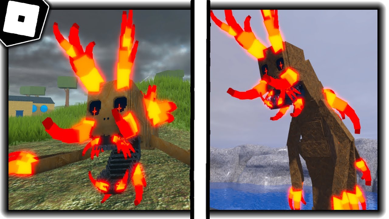 How to get FLAMING LEVIATHAN BADGE + AWAKENED THE EEL in TREVOR CREATURES WORLD - Roblox