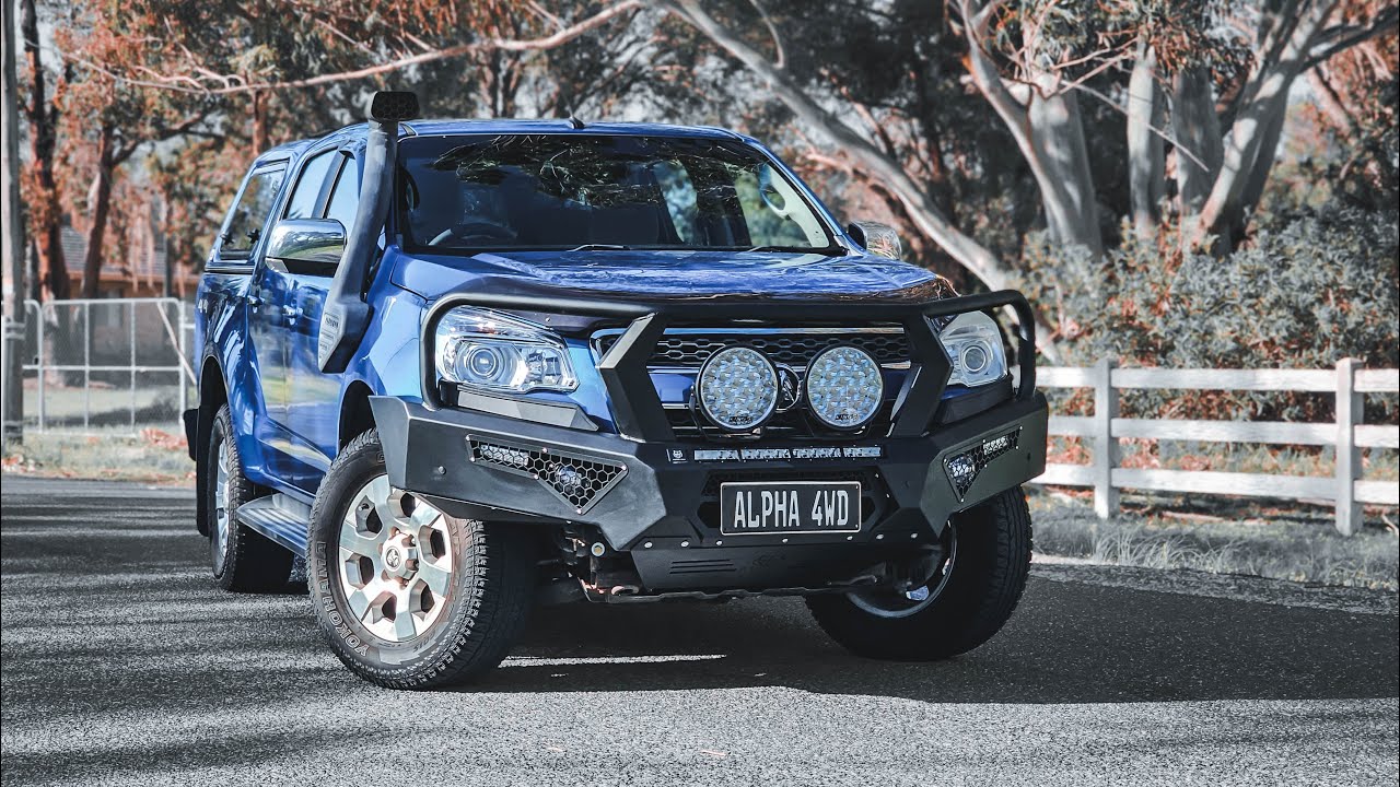 Holden Colorado RG Alpha pack/predator bar installation guide