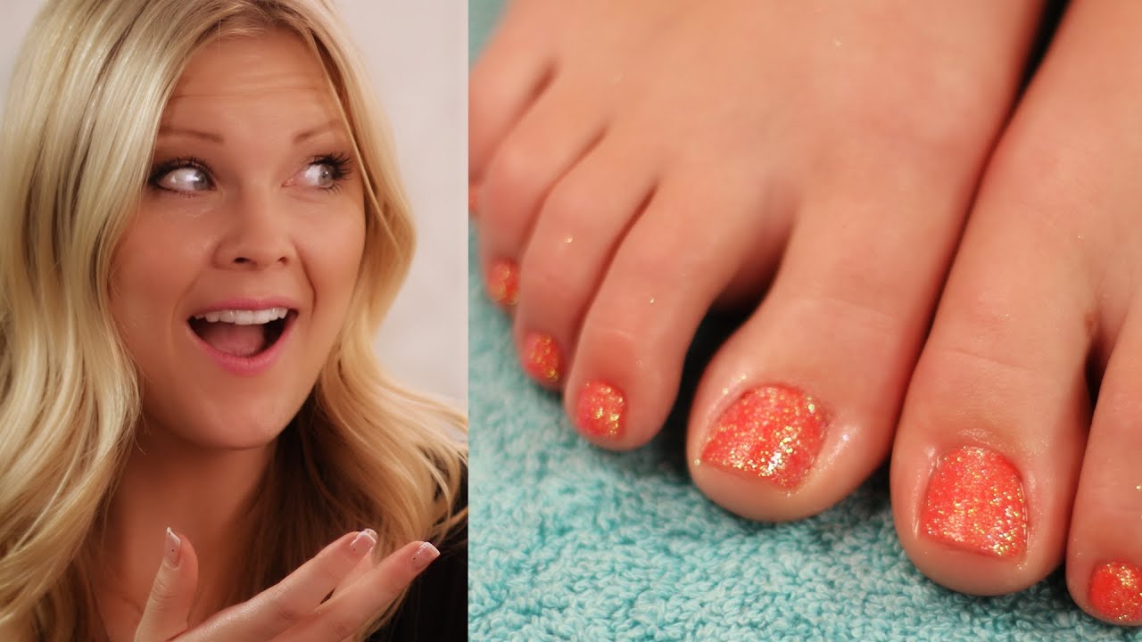 Fun Summer Glitter Toes!!!