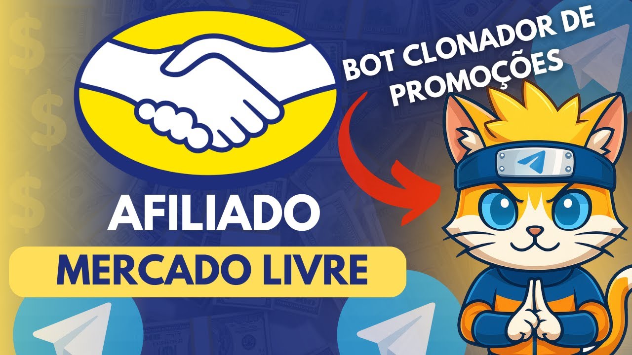 Afiliado Mercado Livre: Bot de Promoções para Grupos no Telegram