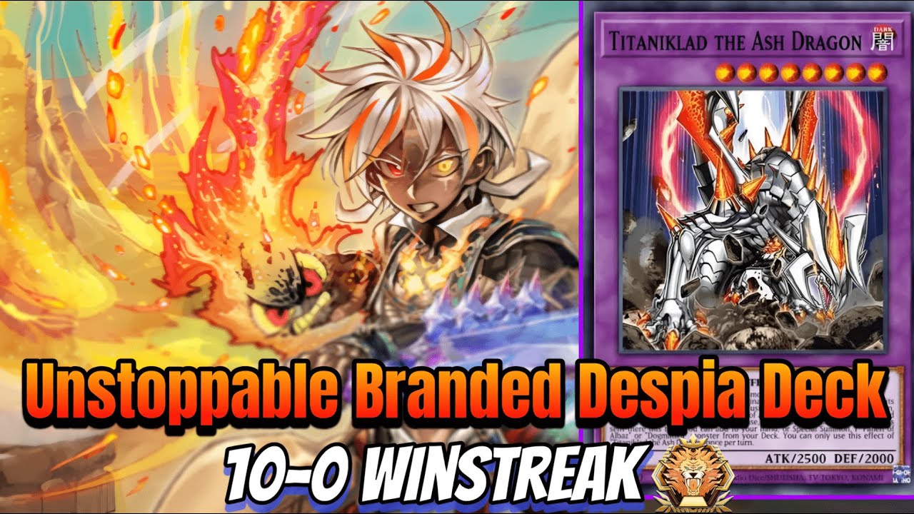 10-0 WinStreak 🔥 | Best Branded Despia Deck To Reach Master Rank in Yu-Gi-Oh! Master Duel 2025