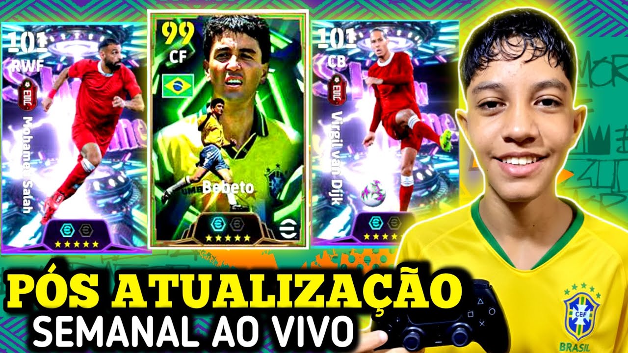 🎮💥eFootball 2026 Pós Atualização Jogando A Liga Efootball Testando A Gameplay Ao Vivo