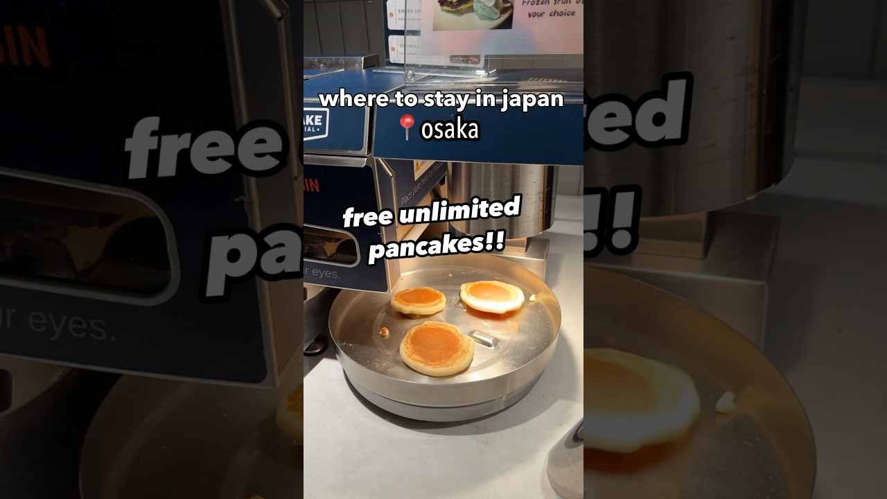 Hotel with FREE unlimited pancakes & more!!