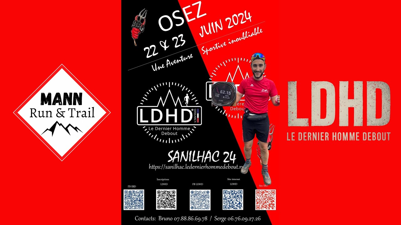 LDHD - Le Dernier Homme Debout ! Sanilhac (24) Édition 01 | C’était l’enfer !!!🔥🏃🏻‍♂️