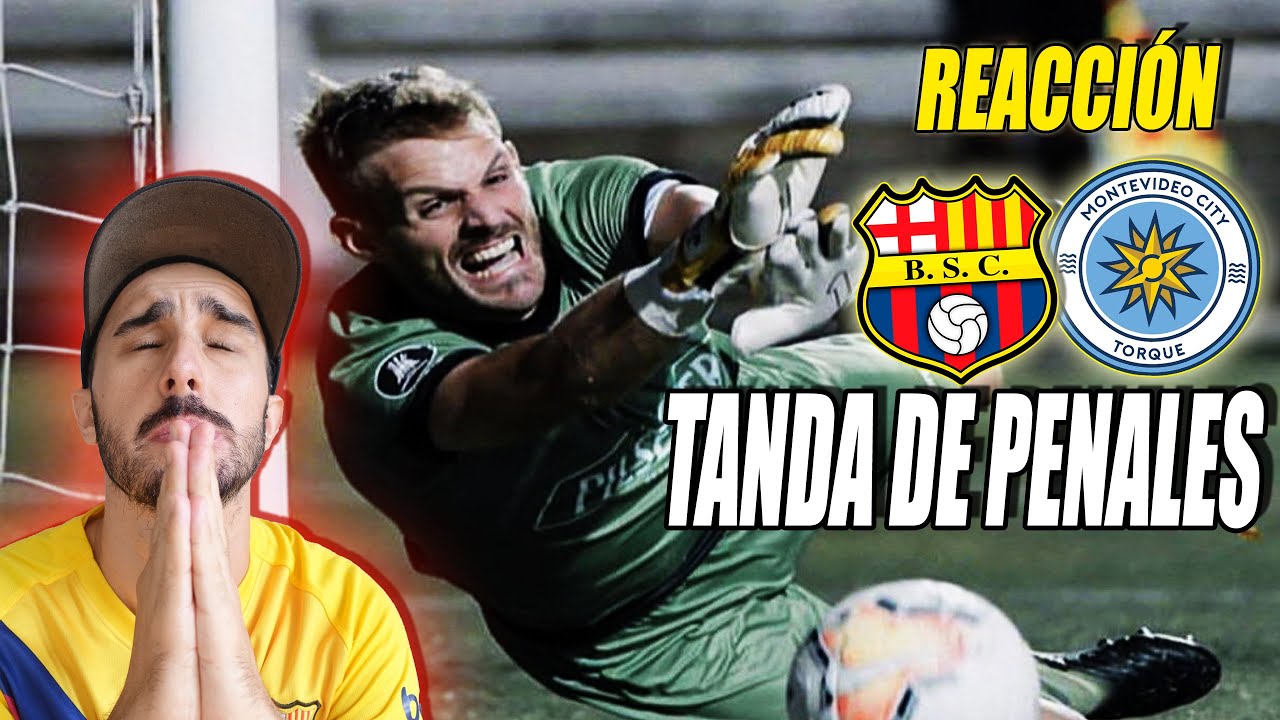 REACCIÓN PENALES BARCELONA SC VS MONTEVIDEO CITY | INCREIBLE TANDA DE PENALTIS Y BURRAI HEROE!