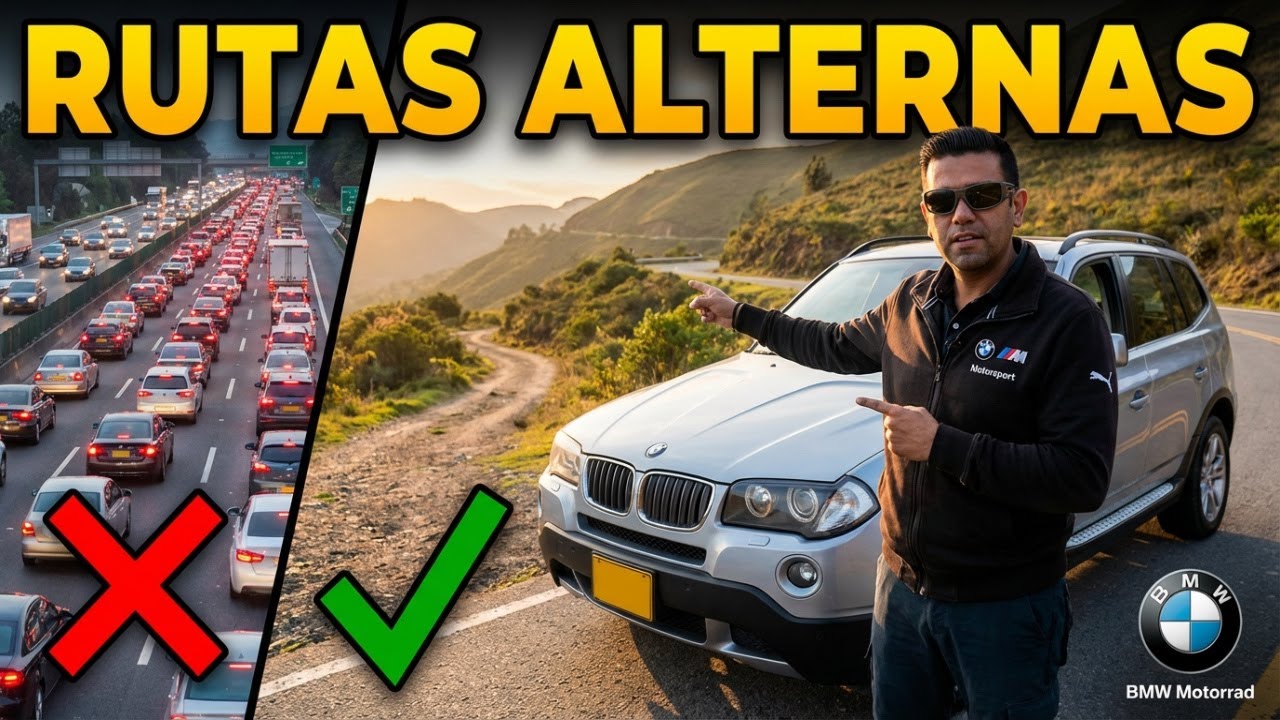 Ruta Alterna Bogotá – Villavicencio 🚧 Choachí + Drone + Final sorpresa