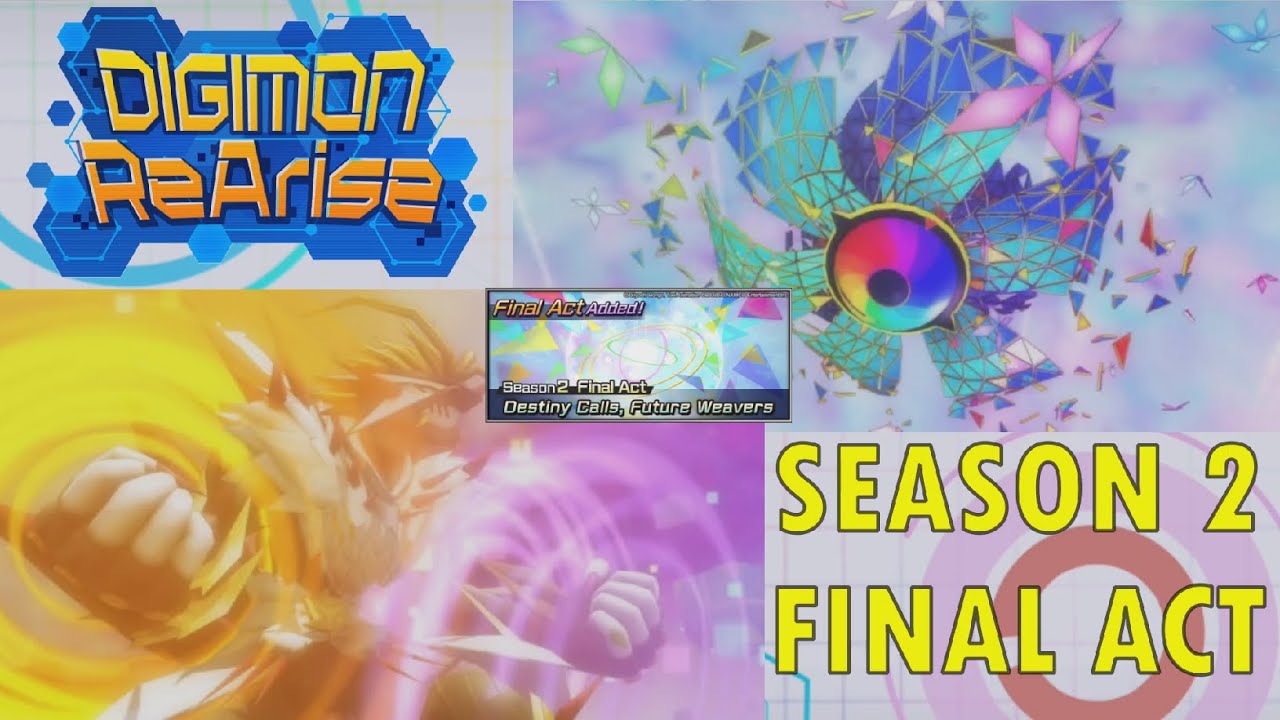 Digimon ReArise is Shutting Down - FINAL ACT + Scenario