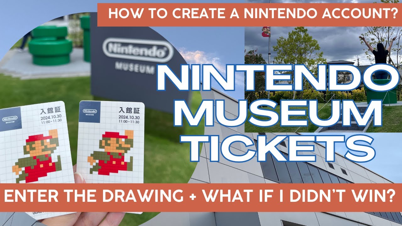 (ENG) ¡БИЛЕТЫ В МУЗЕЙ NINTENDO! 🎮 Как принять участие в розыгрыше и как купить, если вы не выиграли!