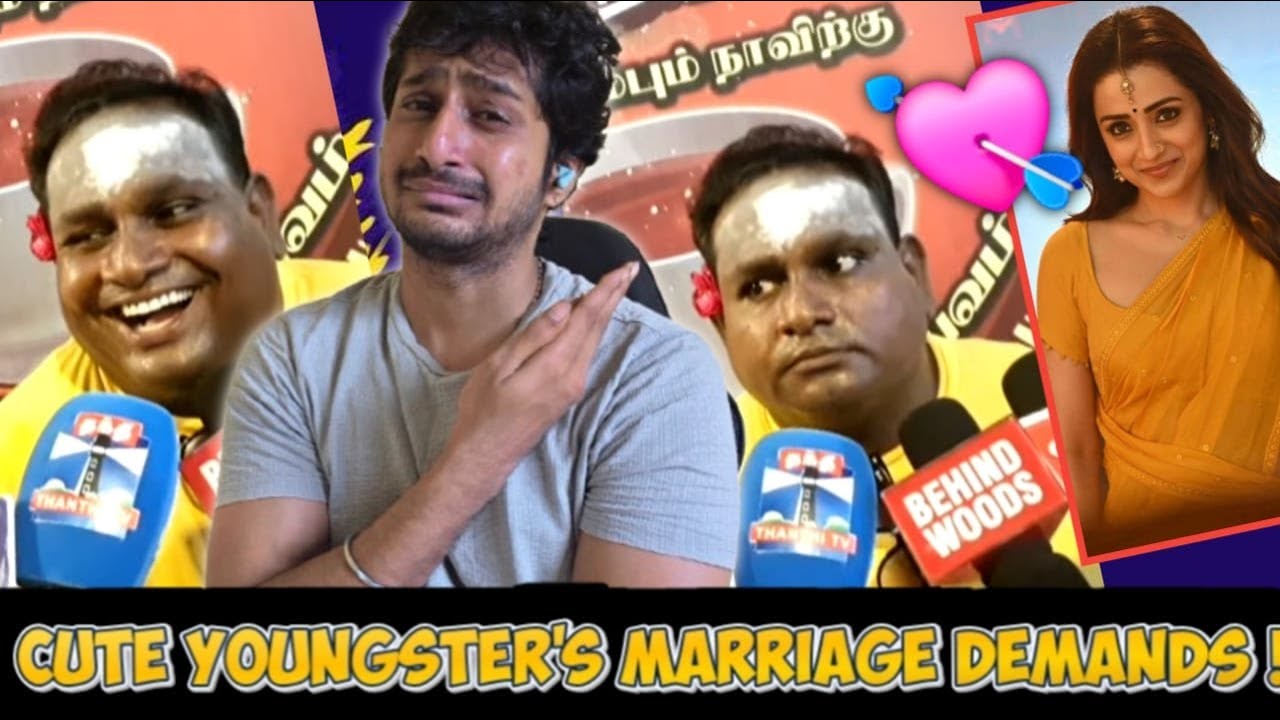 Trisha மாறி பொண்ணு வேணும் மா - Youngster Dharpees🤣  | Meet Mr Mithun
