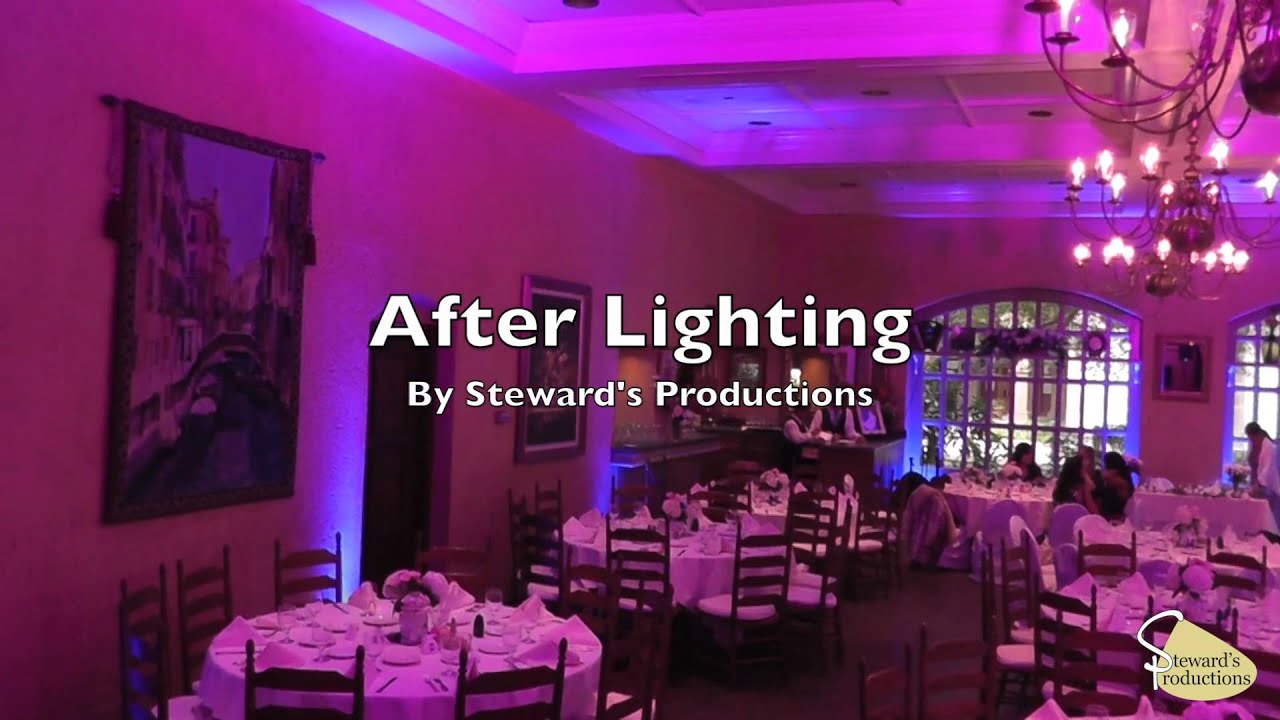 Dallas Wedding DJ, Event Lighting Design, @ Venetian Terrace, Las Colinas, DFW DJS