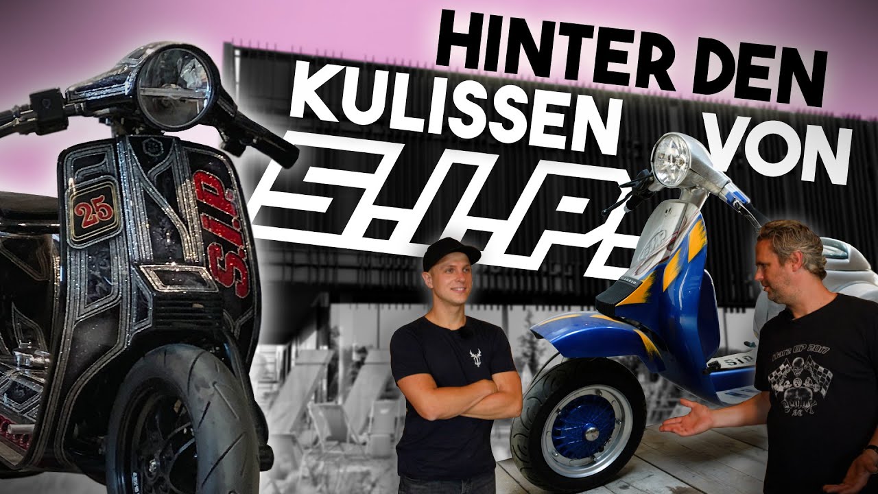 Hinter den Kulissen von S.I.P. | Ich treffe Jesco von SIP Scootershop | 70 PS Vespa & Co.