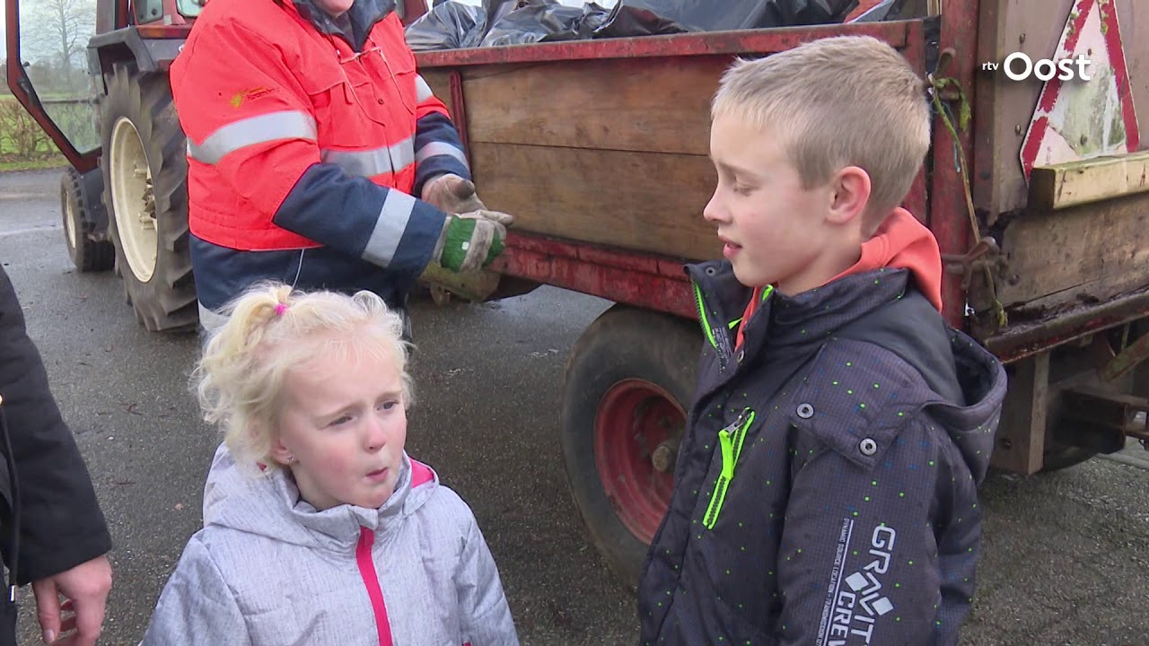 Inzamelingsactie vuurwerkafval in Lutten succes