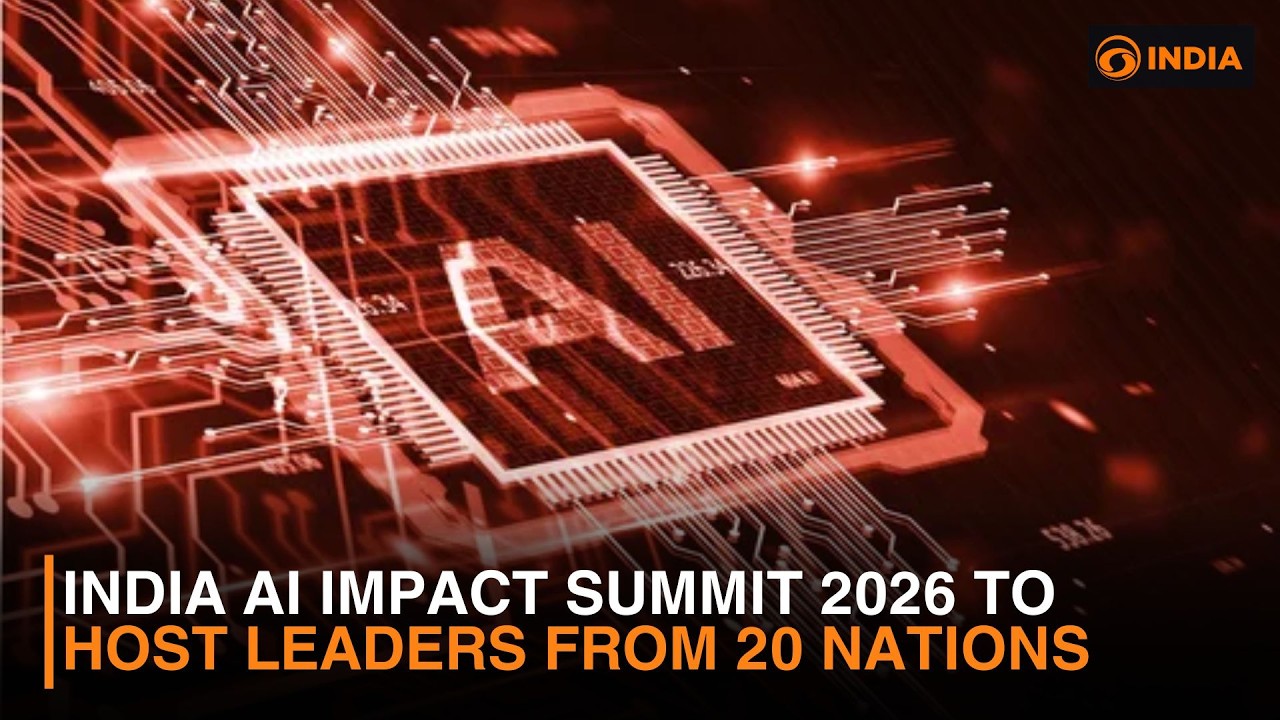 India AI Impact Summit 2026 to host leaders from 20 nations & more news | DD India Newshour | 10 AM