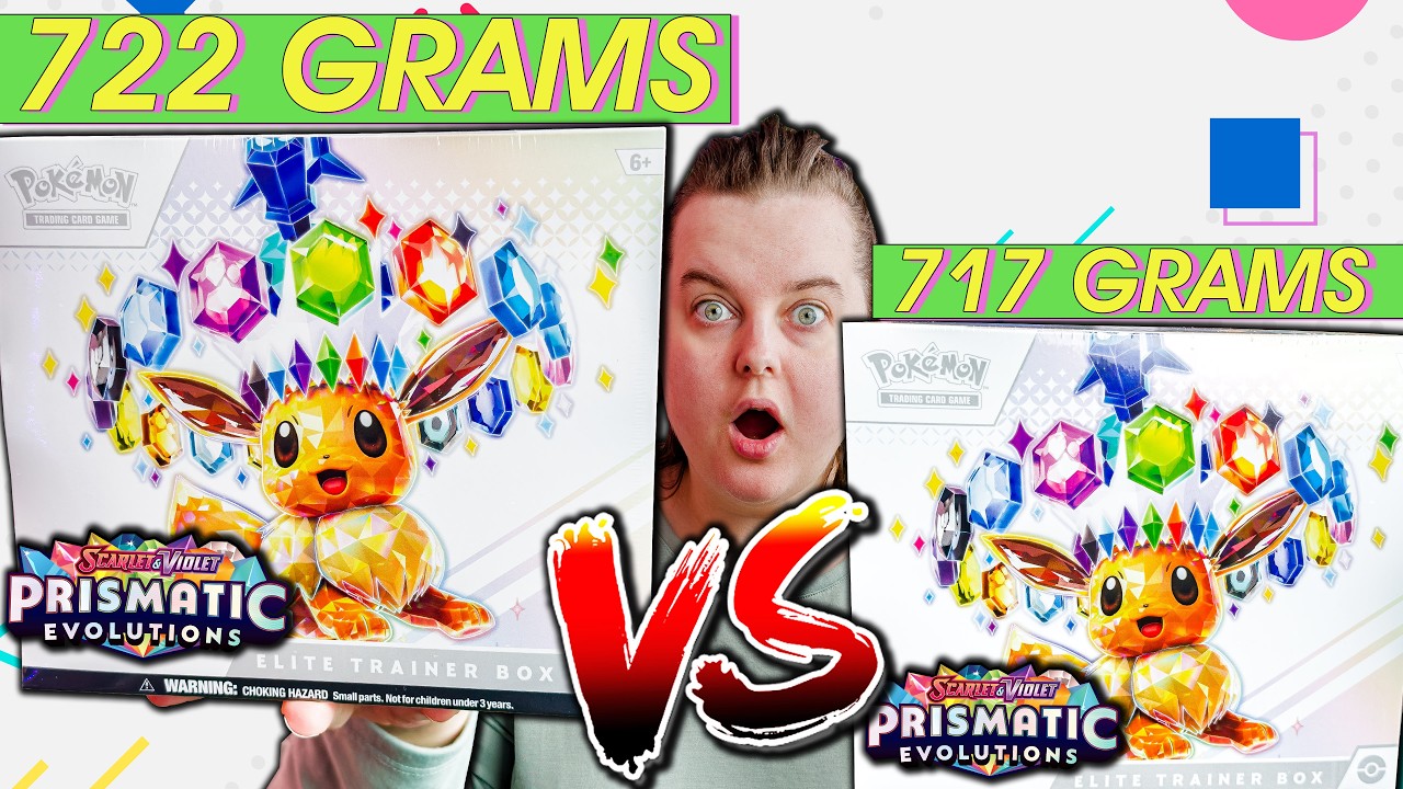 DOES 5 Grams of weight make a DIFFERENCE?! PRISMATIC EVOLUTIONS