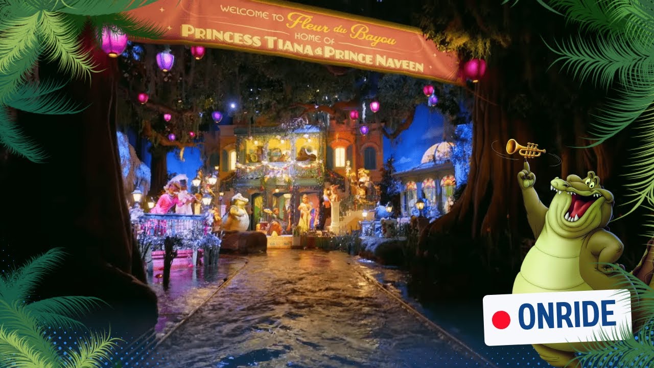 🎢 [Full Ride POV] Tianas Bayou Adventure - Magic Kingdom