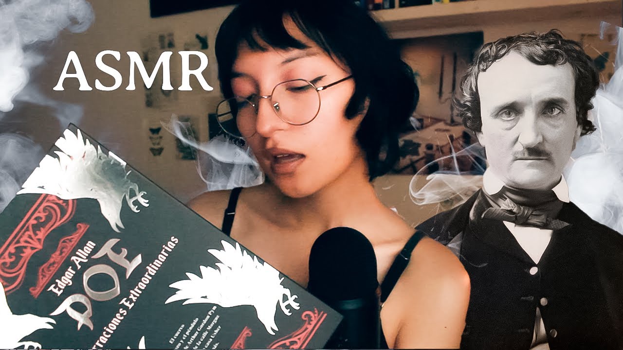 Leyendo Edgar Allan Poe | ASMR El retrato oval, soft spoken