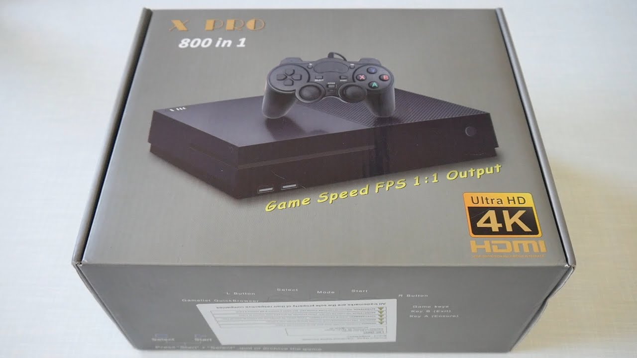 Anbernic XPRO Retro Spielkonsole / 4K / 800+ Spiele / 2 Controller / Test &  Unboxing Video