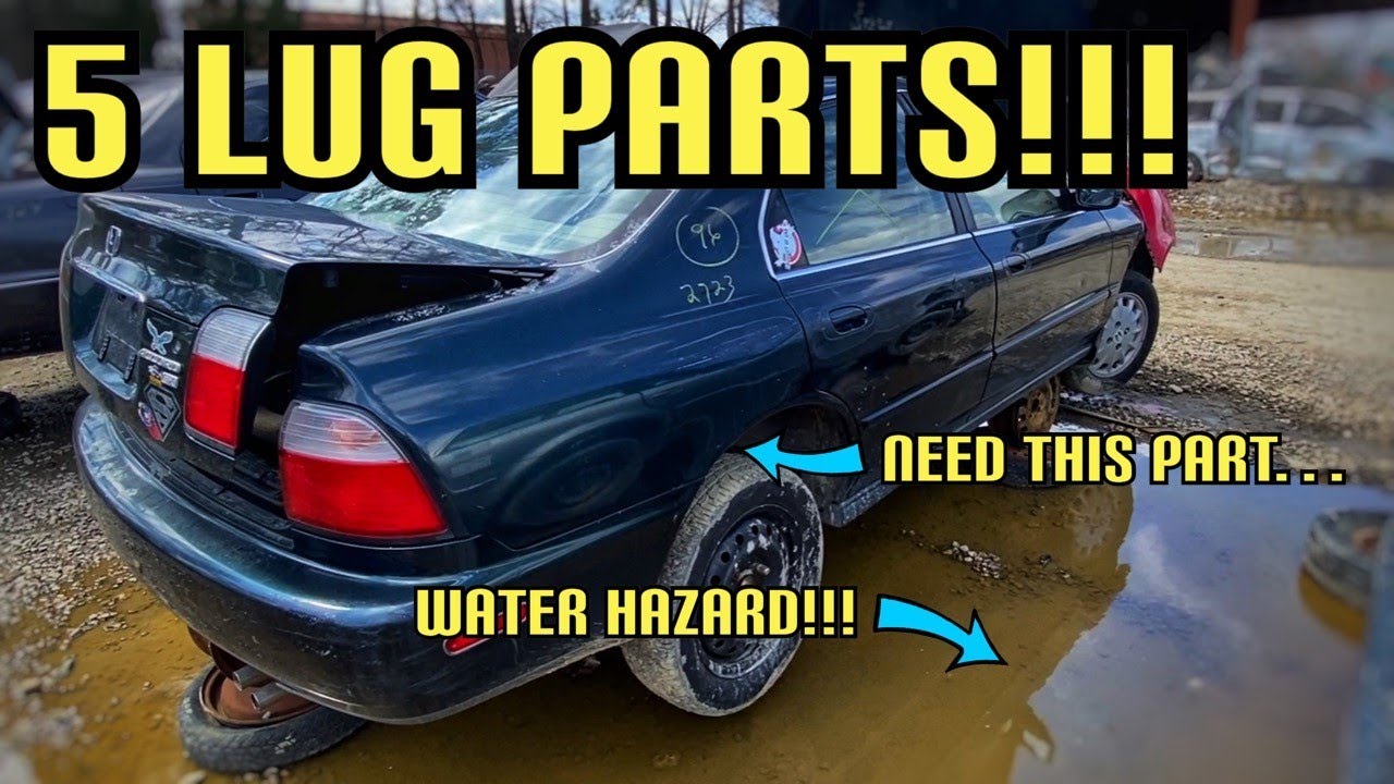 5 Lug Conversion Parts - Junkyard Walkthrough - Accord CB7, CD5, CD7, CD9