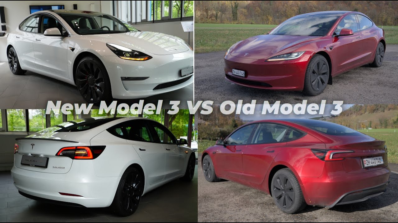 New Tesla Model 3 Highland vs Old Tesla Model 3