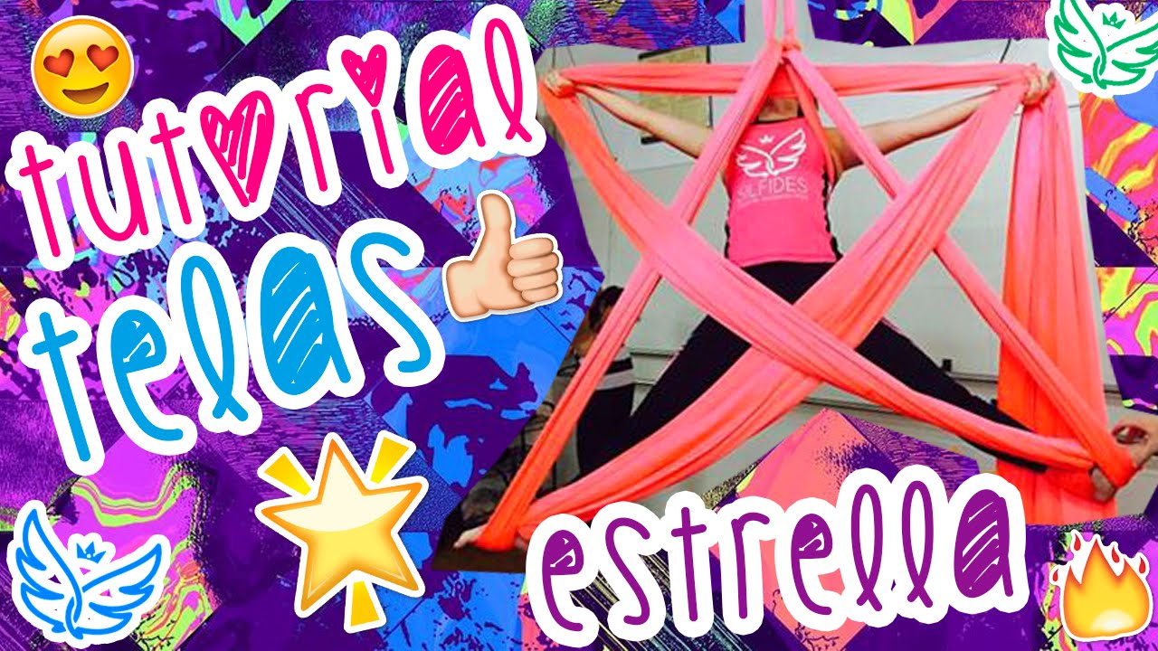 ACROBACIA EN TELA | FIGURA ESTRELLA | Grupo SILFIDES