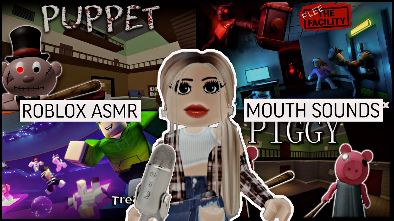 ASMR Playing Roblox- Most Requested Games!🌟 (MOUTH SOUNDS)