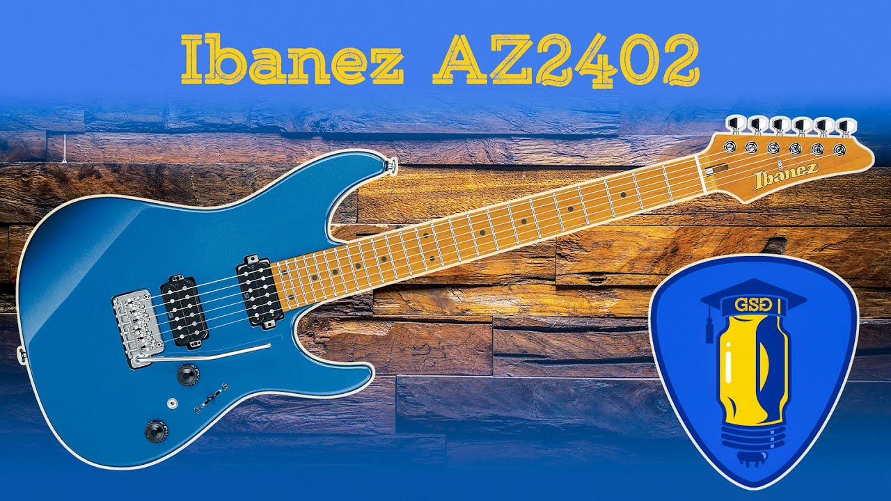 Обзор гитары AZ2402 от компании Ibanez