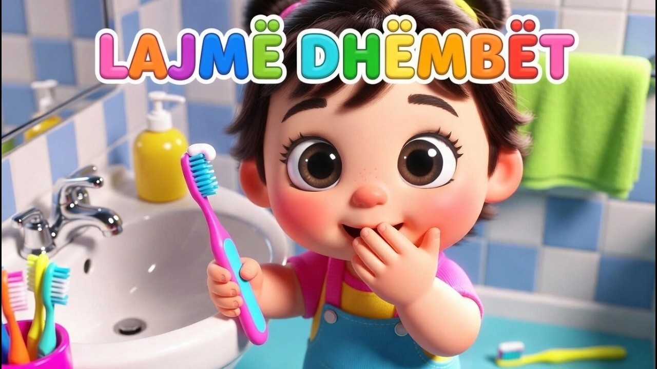 Lajmë Dhëmbët 🪥 | Këngë për Fëmijë në Shqip | TikiTaka Shqip
