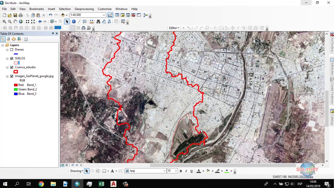 Cálculo de Curva Numero CN con ArcGis y Hec-GeoHMS