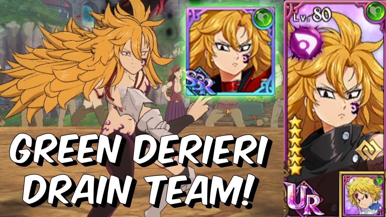 Green Derieri Triple Ult Drain Team! - Controlling Lostvayne Teams! - Seven Deadly Sins: Grand Cross