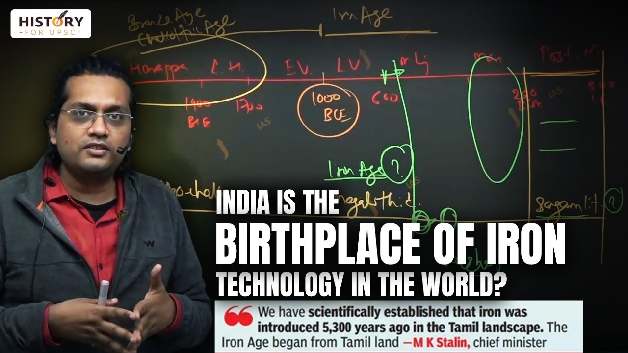 South Indian Iron Age debate Explained by Nikhil Sheth Sir | Archeology, Politics & Tamil Pride