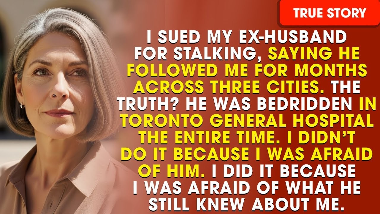 My Ex Husband Sued Me for Stalking Him Across Ontario — I Was Recovering from Spinal Surgery