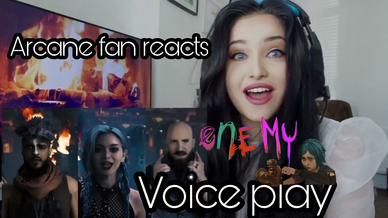 First time reacting to @VoicePlay  ENEMY / Imagine dragons / ARCANE