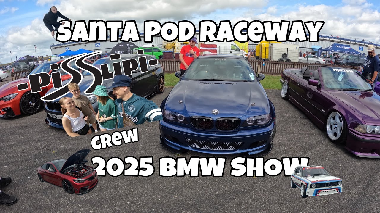 BMW SHOW 2025 at SANTA POD RACEWAY