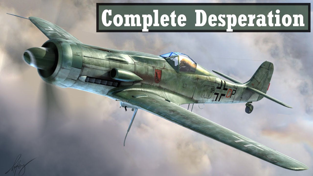 Ввод в бой недостроенного суперсамолёта: Focke Wulf Ta 152