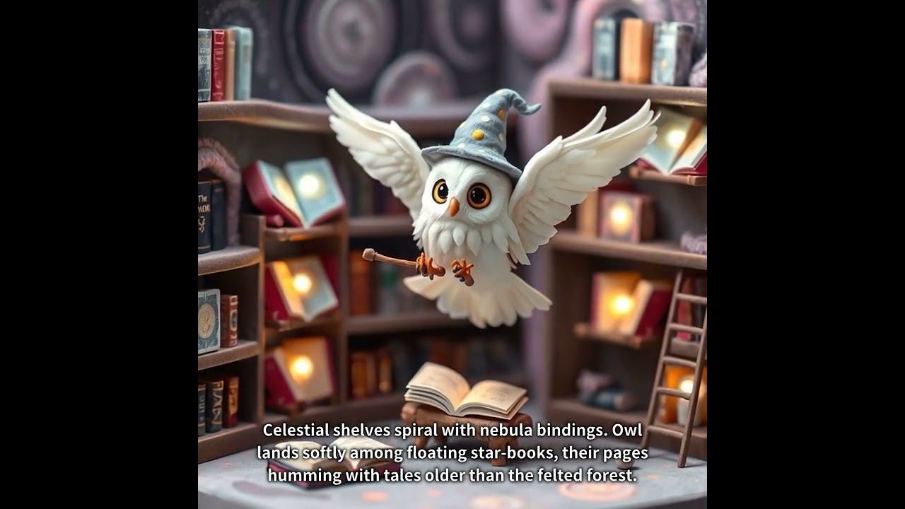 When the Last Moon Vanishes: The Owl's Final Flight 🌑✨ 