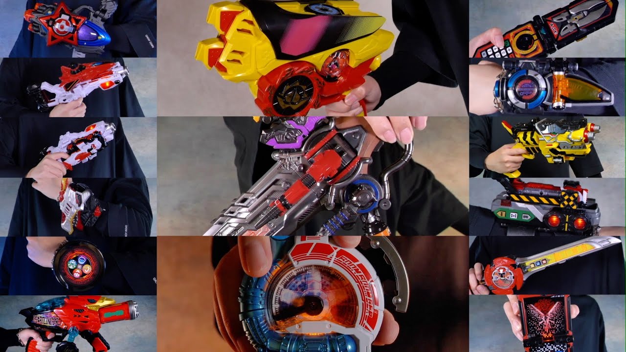 ゴーカイジャーからブンブンジャーまでの変身アイテム総集編【スーパー戦隊】/Gokaiger → BoonBoomger Morpher Collection【PowerRangers】