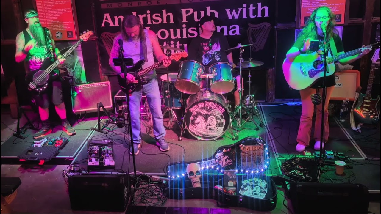 Clint & The Cosmic Wake cover Pink Floyd's Wish You Were Here at Enoch's Irish Pub 