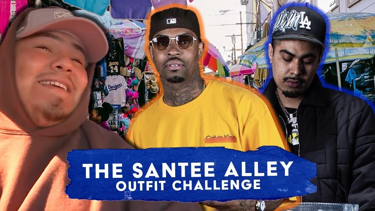 King Trell & Blazzy TAKE ME SHOPPING AT THE SANTEE ALLEYS