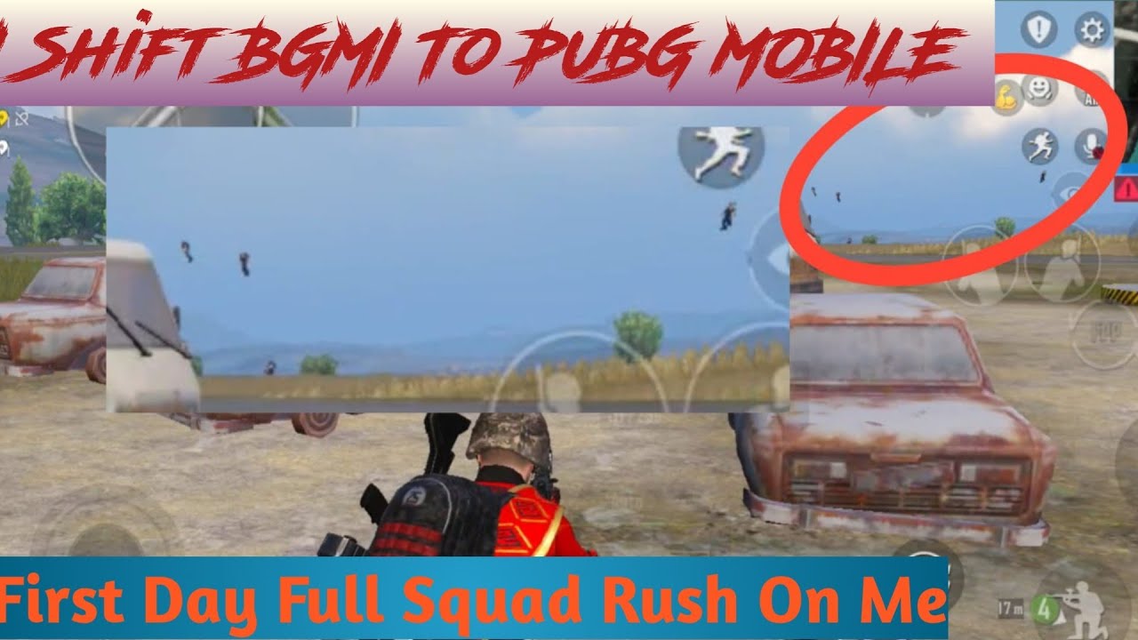 I Shift BGMI To PUBG MOBILE And What Happened To Me First Day?? One Squad Rush On Me