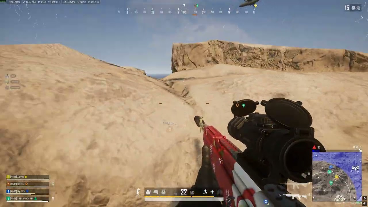 [PUBG 四排]awm