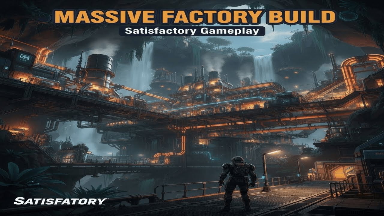 Satisfactory Gameplay Ep.40 | Sulfur Mining, Black Powder & Power Upgrade ⚡💣 #trending #gaming
