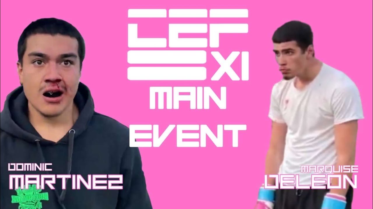 CEF 11 Main Event: Marquise Deleon v Dominic Martinez | Combat Elite Fighting