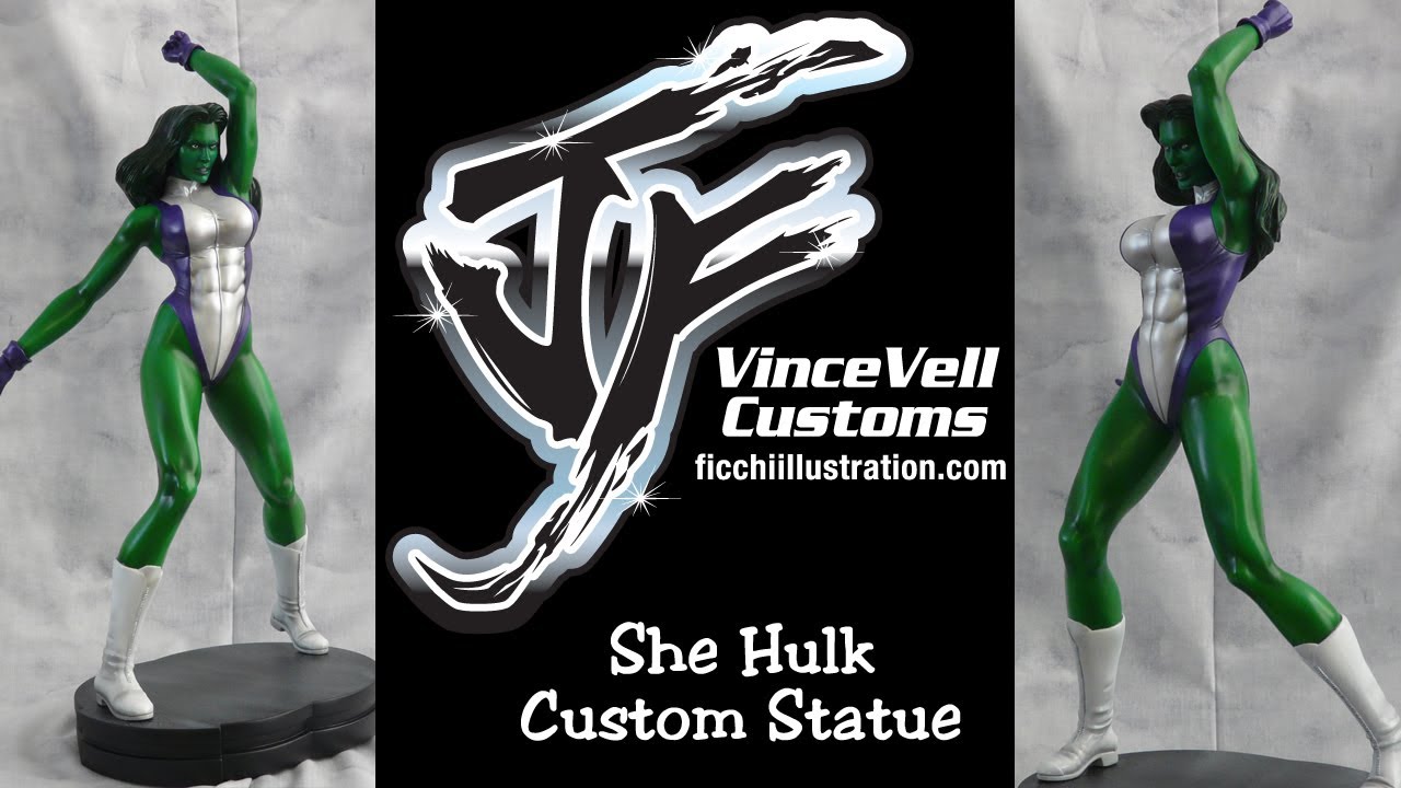 She Hulk Custom from Sideshow Savage