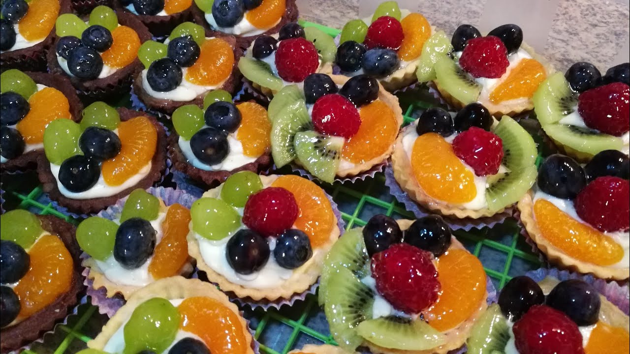 Mini Fruit Pie / Tartlet / Pie Buah .. adonan kulit tidak cepat basah dan hancur