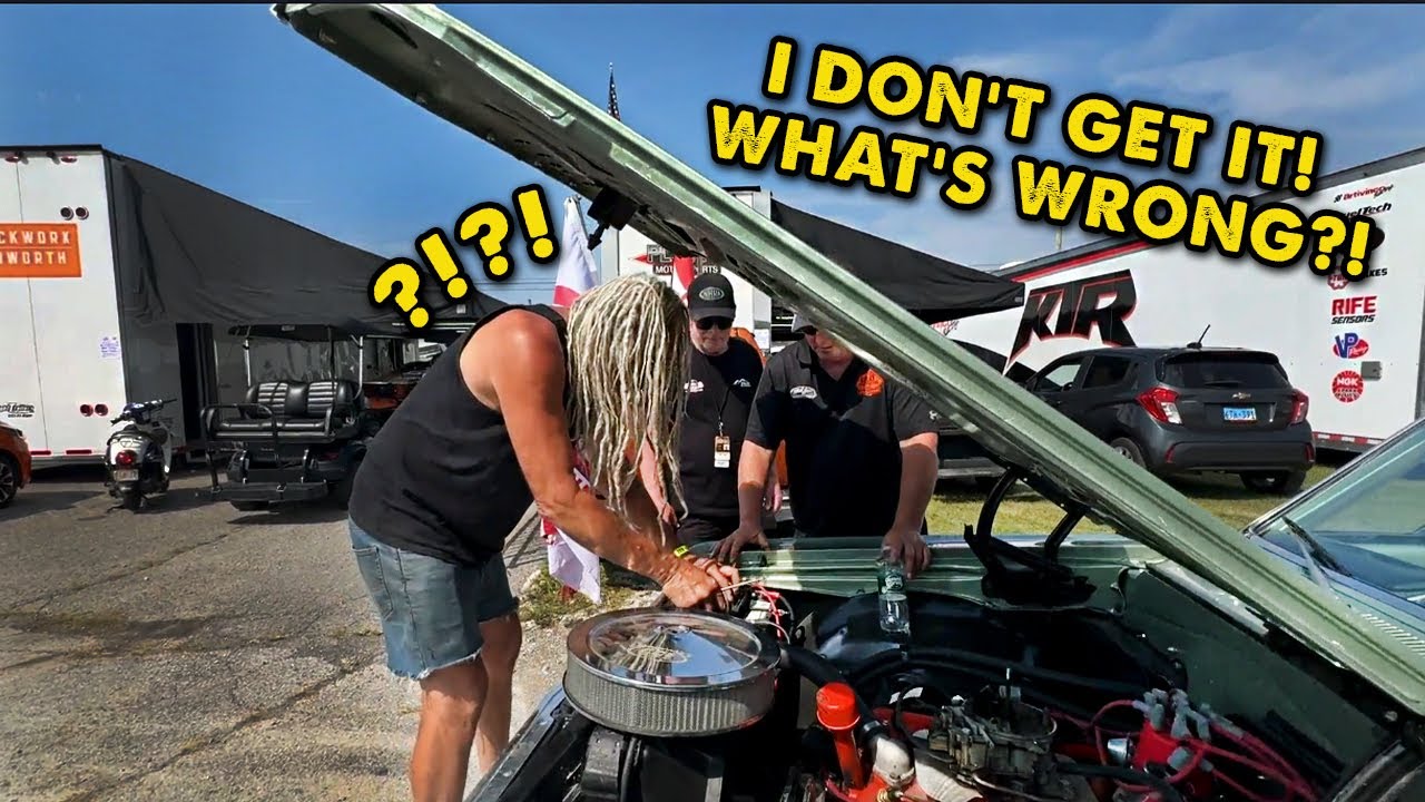 Копы, мегафоны и мертвый Chevelle — что случилось на NHRA Indy? / Rust Bros Coast 2 Coast!
