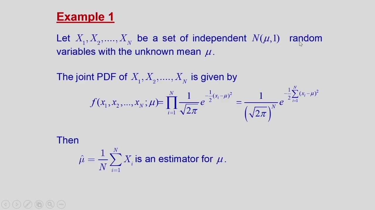 Estimation Theory 1 #swayamprabha #ch19