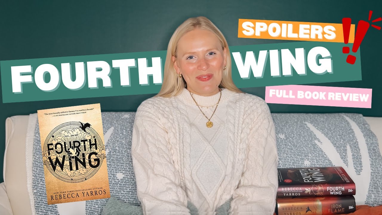 Fourth Wing Book Review WITH SPOILERS | Character Analysis, World Building, Plot Twists, Explained