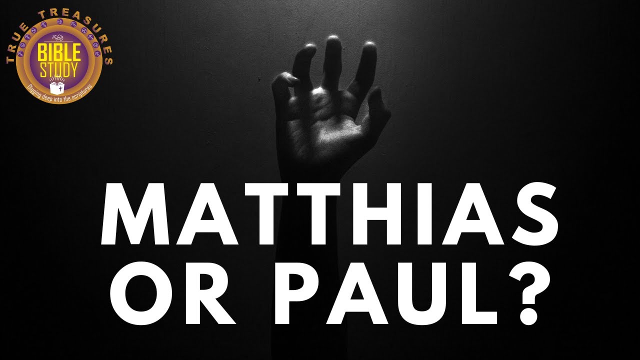 Was Matthias the best replacement for Judas? Were they right to replace Judas with Matthias?