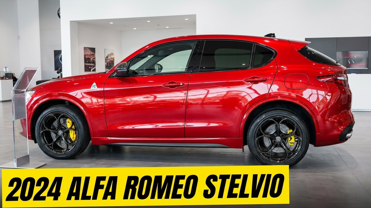 2024 ALFA ROMEO STELVIO! TRULY STUNNING!