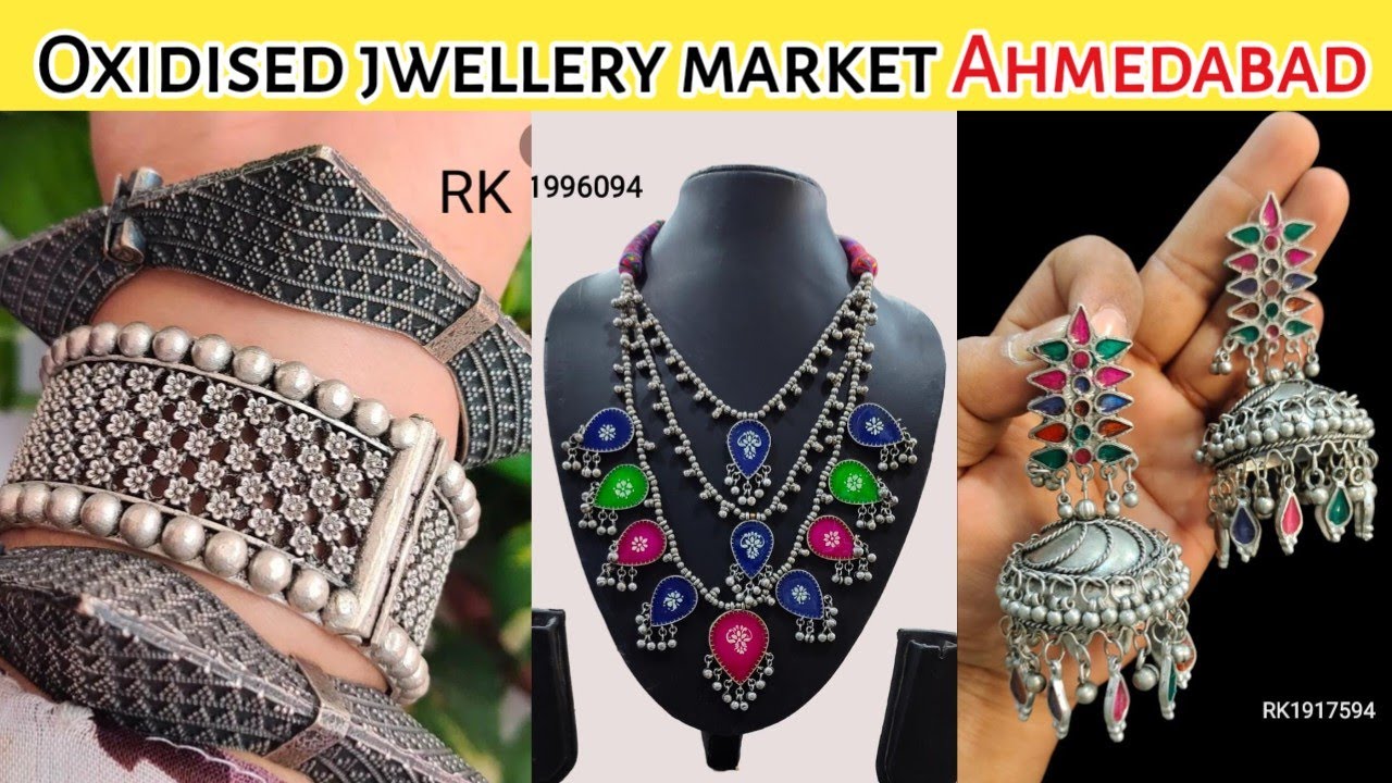 Oxidised jewellery manufacturer and wholesaler Ahmedabad | Replica jewellery wholesaler ahmedabad
